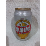 Lata De Cerveja Para Coleção Brahma Chopp 350ml, Cheia.