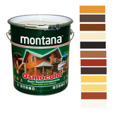 Lata Osmocolor Stain Verniz Montana 18 Litros Cores Cor Black (preto)