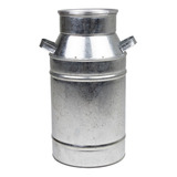 Latão De Leite Decorativo 34 Cm Metal Galvanizado
