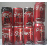 Latas Coleção 6 Mini Cocacola Coca-cola