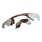 Latas Polia Motor Cromadas Frontal+meia Lua Fusca Bras Kombi