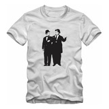 Laurel And Hardy Gordo Magro Camiseta Tradicional T-shirt