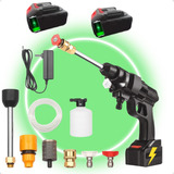 Lava Jato Portátil Alta Pressão Recarregavel Kit 2 Baterias