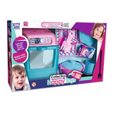 Lava-louças De Brinquedo Cozinha Infantil Com Acessórios Cor Rosa E Azul