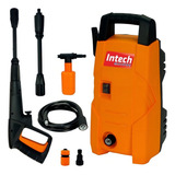 Lavadora De Alta Pressão Intech Machine Califórnia Laranja E Preta De 1300w Com 1450 Libras De Pressão Máxima 220v - 60hz