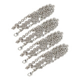 Lazhu 4pcs Rc Roda Pneus Metal Neve Corrente Pneu Presente