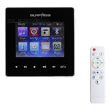 Lcd 3,5 Amplificador Som Ambiente Wall Player Usb Bluetooth