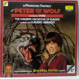 Ld- Laser Disc- Peter And The Wolf- Narrated By Sting