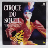 Ld Laser Disc- Cirque Du Soleil- We Reinvent The Circus