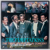 Ld Laserdisc The Temptations - Live In Concert - Muito Raro