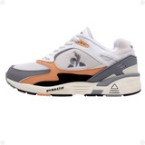 Le Coq Sportif Tênis R1100 White Gold Earth France