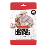 League Of Legends Lol Cartão Riot Points 1990  Rp Imediato