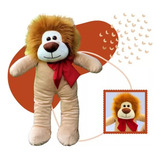 Leão Alex Pelúcia Gigante Super Macio 90cm - Presente
