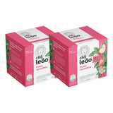 Leão Chá Frutas Vermelhas 10sq -  Pack Com 2 Unidades