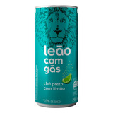 Leão Com Gás Bebida Mista Chá Preto Com Limão Lata 290ml