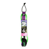 Leash Catch Surf Beater Pro / 6 X 6mm / 6ft Com Duplo Swivel