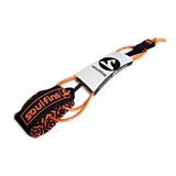 Leash Long Laranja Duplo Girador 10