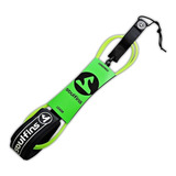 Leash Surf Longboard Verde - Duplo Girador - 10 Pés Soulfins