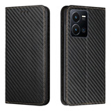 Leather Case For Vivo Y22s