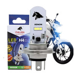 Led Lampada H4 Moto Carro 8000k
