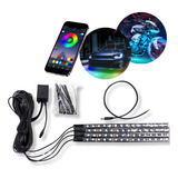 Led Neon Externo Luz Embaixo Carro 8 Cores Rgb Universal