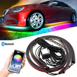 Led Neon Rgb Externo Acessorios Tunnig Luz Carro 8 Cores 12v