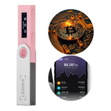 Ledger Nano S Plus Rosa Lacrado Carteira Segura Wallet 
