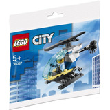 Lego Cidade 30367 City Helicóptero Da Polícia Polybag