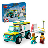 Lego City Great Vehicles 60403 Ambulância