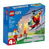 Lego City Helicóptero Dos Bombeiros 53