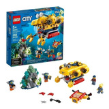 Lego City Submarino De Exploração Do Oceano 286 Peças 60264