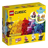 Lego Classic 11013 Creative Transparent Bricks 500pcs Caixa