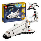 Lego Creator 3em1 Ônibus Espacial Astronauta