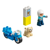 Lego Duplo 10967 Motocicleta Polícia E Cachorro Pug 2+ Anos Quantidade De Peças 5