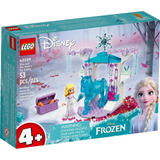 Lego Estabulo De Gelo Da Elsa E Nokk Frozen 53 Pçs - 43209