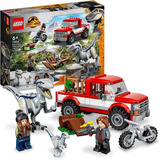 Lego Jurrasic Word Captura Dos Velociraptores Blue E Beta