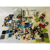 Lego Lote Policia + 400 Peças Com Figuras Acessorios 