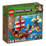 Lego Minecraft 21152 Aventura No Navio Pirata Original