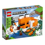 Lego Minecraft 21178 Pousada Da Raposa Casa Alojamento Quantidade De Peas 193