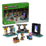 Lego Minecraft 21252 O Arsenal Armaduras E Armas