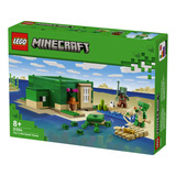 Lego Minecraft 21254 A Casa Tartaruga De Praia