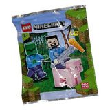 LICY Minecraft Menina Brinquedos De Pelúcia Jogo Suave Boneco Decoração  Periférico Coleção