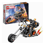 Lego Robô Motoqueiro Fantasma E Moto Marvel 264 Pçs 7+ 76245