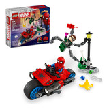 Lego Super Heroes Motorcycle Chase Spider-man