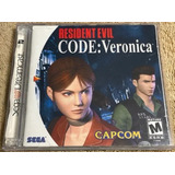 Leia A Descrição: Resident Evil Code Veronica Dreamcast Sega