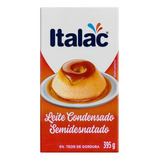 Leite Condensado Semidesnatado Italac Caixa 395g