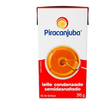 Leite Condensado Semidesnatado Piracanjuba Caixa 395g