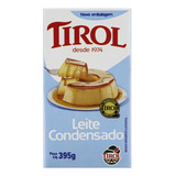 Leite Condensado Semidesnatado Tirol Caixa 395g