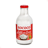 Leite De Coco Tradicional Sococo Vidro 200ml