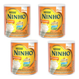Leite Ninho Integral Zero Lactose 380g - Nestlé Kit 4 Un